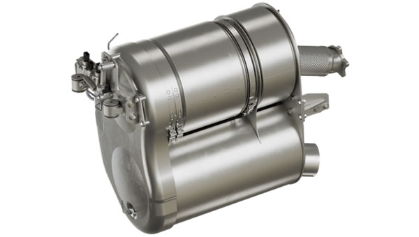 We clean SCR filters, this is a picture of a SCR filter.